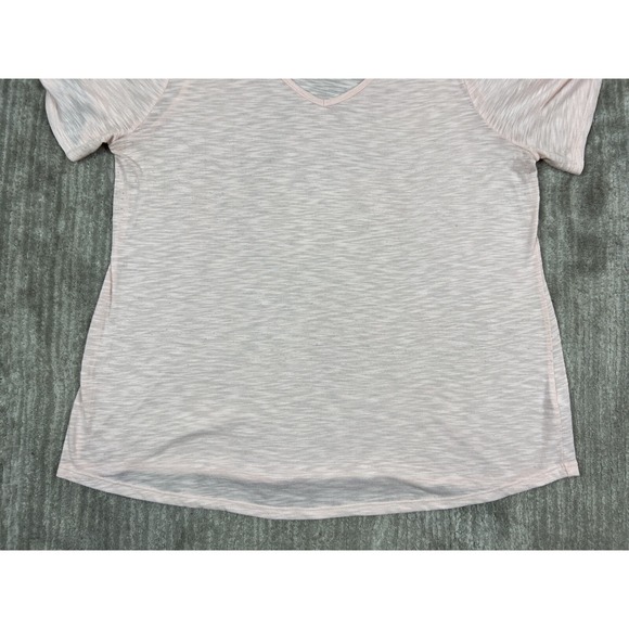 Cato Shirt Womens 14/16w Pink Semi sheer Shortsleeve Casual - Picture 3 of 10